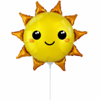 Fooliumist õhupall Päike